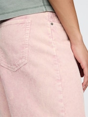 Gap Pink Washed Cotton Corduroy Carpenter Shorts - Image 5 of 10