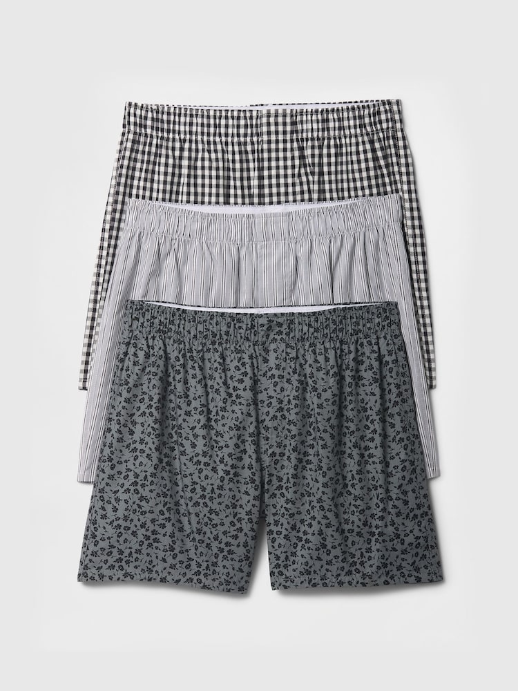Gap Grey 4" Boxers 3 Pack - Image 1 of 1