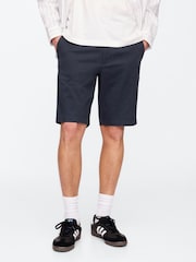 Azul marino/azul - Bermudas cargo ajustadas de 10" estilo moderno de Gap - Imagen 1 de 5