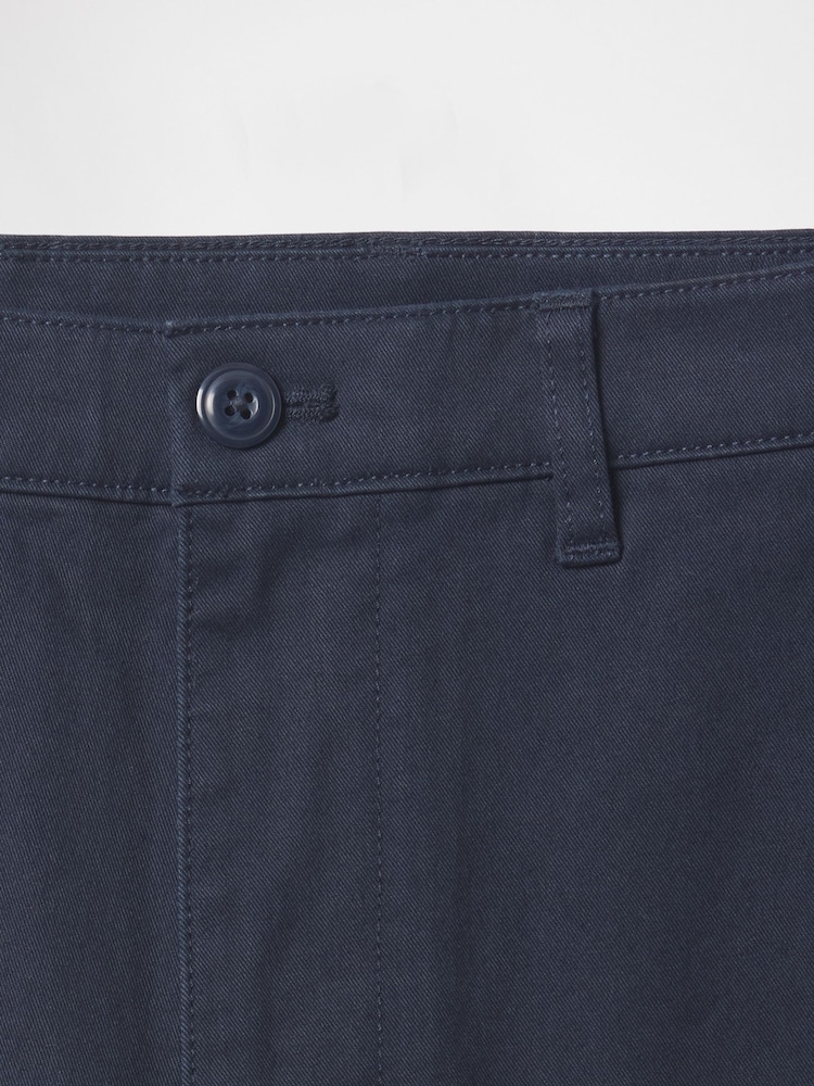 Azul marino/azul - Bermudas cargo ajustadas de 10" estilo moderno de Gap - Imagen 5 de 5