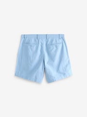 Синий - Gap 8"" Linen-Cotton Chino Shorts - Изображение 6 из 8