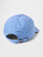 Синий - Gap Adult 100% Cotton Logo Baseball Cap - Image 2 of 2
