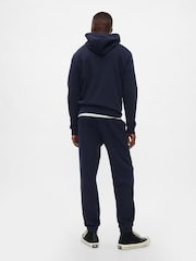 Gap Navy Blue Logo Fleece-Lined Joggers - Image 2 of 4