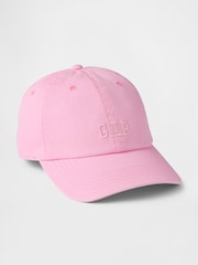Gap Pink Adult 100% Cotton Logo Baseball Cap - Image 1 of 2