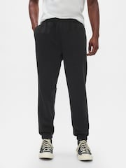 Gap Black Logo Fleece-Lined Joggers - Image 3 of 4