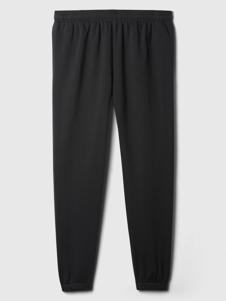 Gap Black Logo Fleece-Lined Joggers - Image 4 of 4