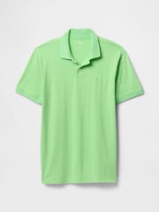 Gap Green Logo Pique Polo Shirt - Image 4 of 5