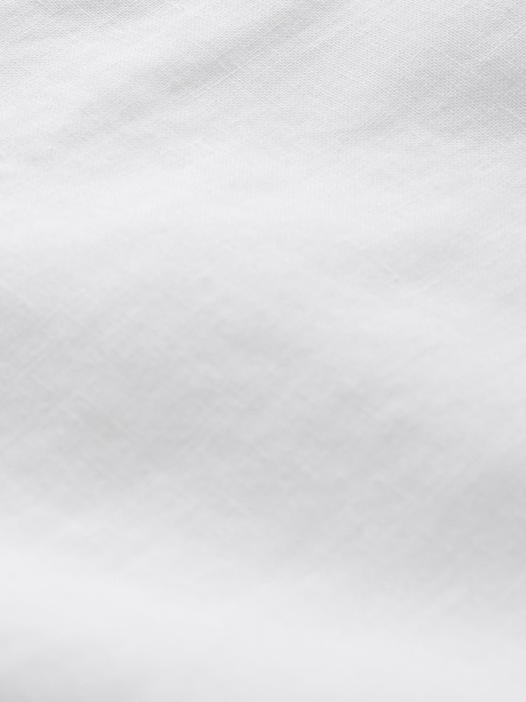 Gap White Linen-Cotton Short Sleeve Shirt - Image 5 of 5