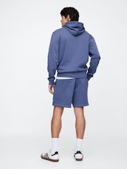 Gap Blue Pull On Logo Jogger Shorts - Image 2 of 4
