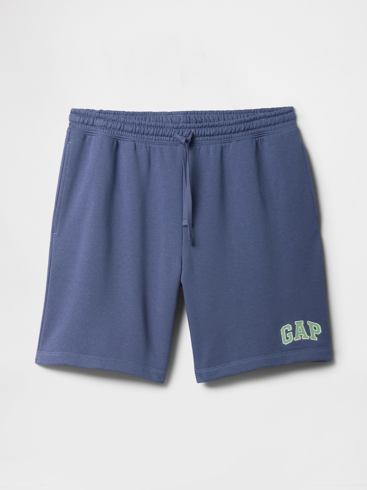 Gap Blue Pull On Logo Jogger Shorts - Image 4 of 4