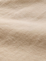 Gap Beige Linen-Cotton Short Sleeve Shirt - Image 5 of 5