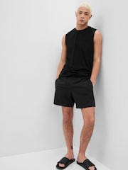 Gap Black 6" Swim Shorts - Image 1 of 4