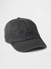 Gap Black Adult Logo Cotton Baseball Hat - Image 1 of 2