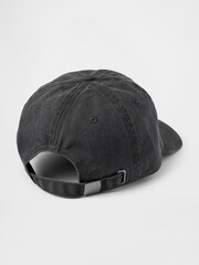 Gap Black Adult Logo Cotton Baseball Hat - Image 2 of 2