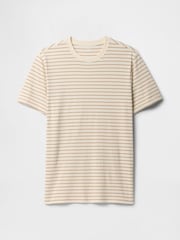 Бежевый - Мягкая футболка с круглым вырезом Gap Everyday - Image 4 of 5