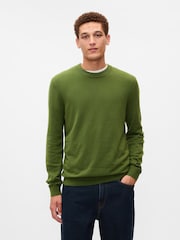 Gap Green CashSoft Crew Neck Jumper - Image 1 of 5