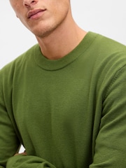 Gap Green CashSoft Crew Neck Jumper - Image 4 of 5