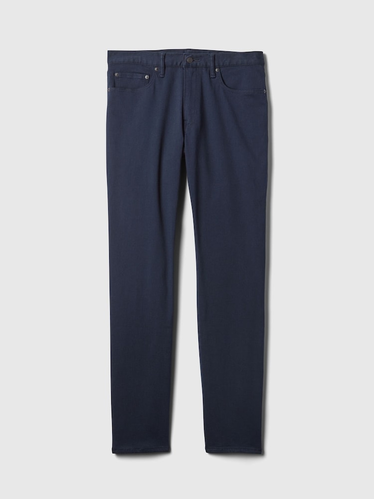 Синий - Gap Everyday Straight Fit Jeans - Изображение 5 из 5 Синий - Gap Everyday Straight Fit Jeans - Изображение 5 из 5