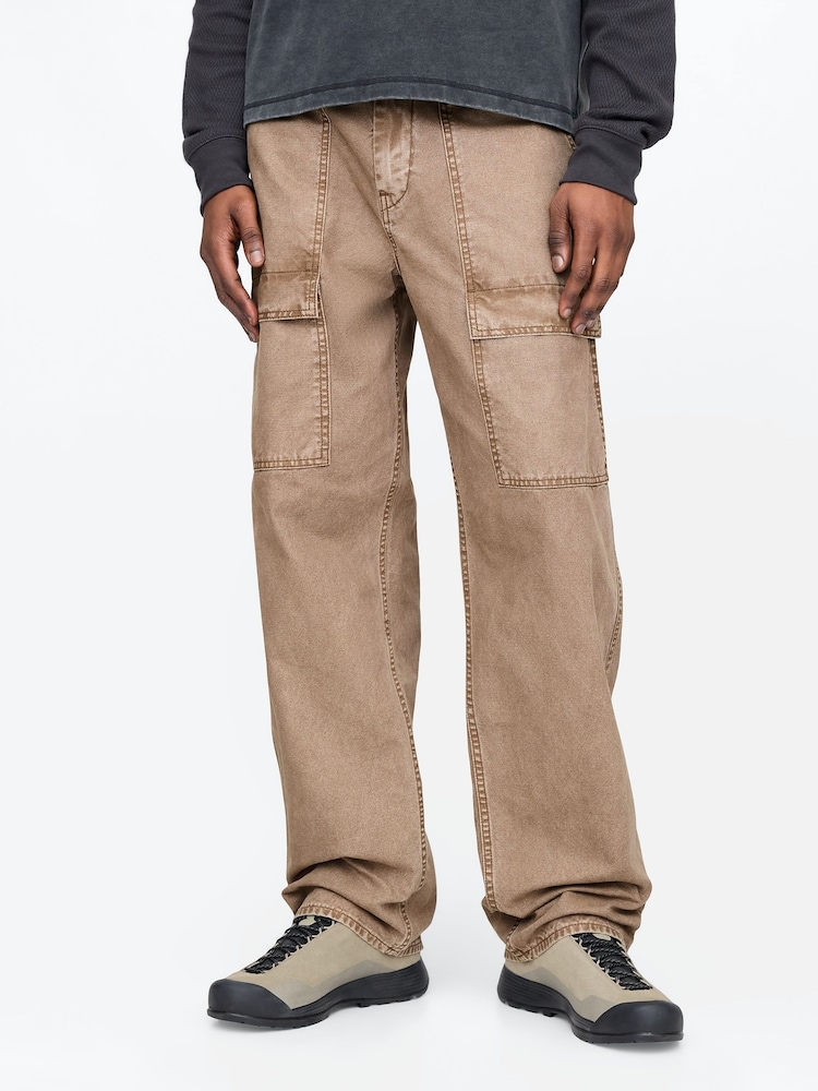 Gap Cotton Baggy Utility Jeans - Изображение 1 из 4