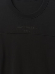 Gap Black Oversized Athletic Logo T-Shirt - Image 5 of 5