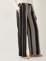 Monsoon Andi Stripe Wide Leg Trousers - Imagen 3 de 5