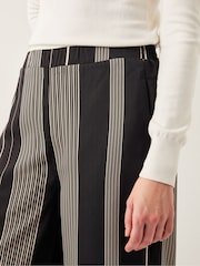 Monsoon Andi Stripe Wide Leg Trousers - Imagen 5 de 5