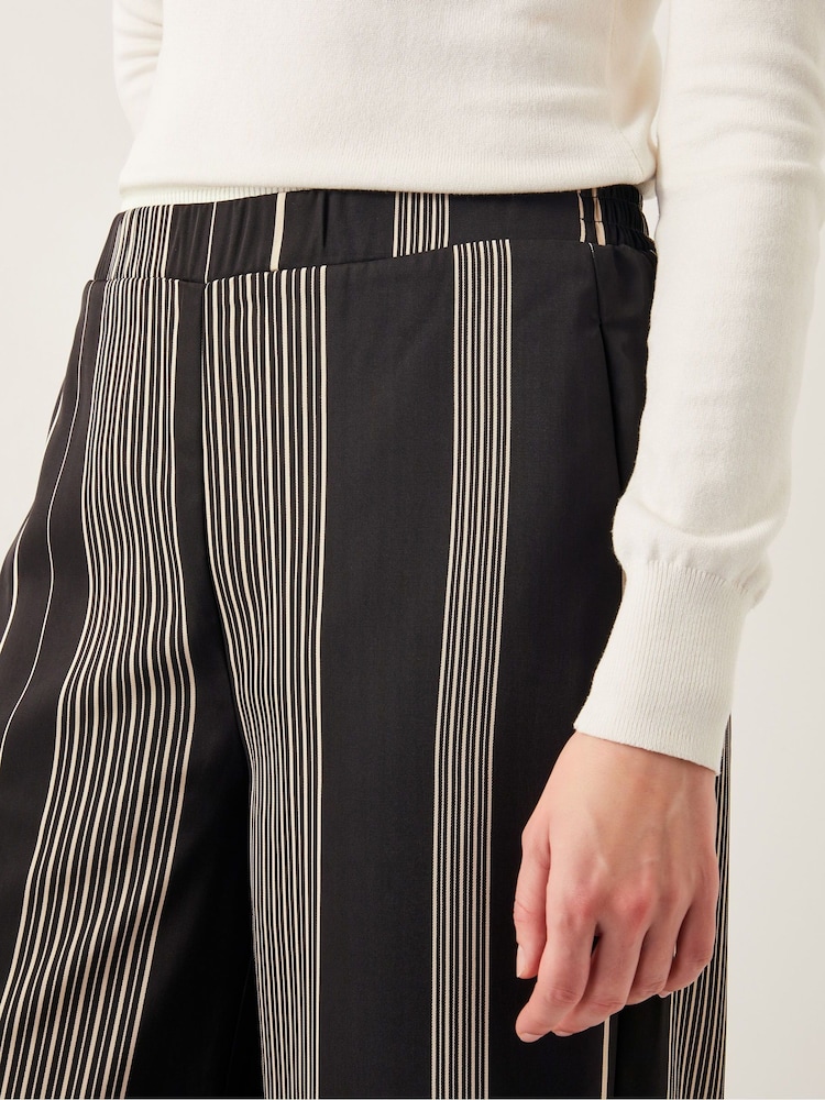 Monsoon Andi Stripe Wide Leg Trousers - Imagen 5 de 5
