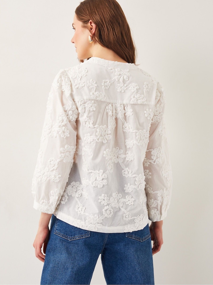Blusa de algodón 100 % con bordado floral Cornelli Blair de Monsoon - Imagen 2 de 5 Blusa de algodón 100 % con bordado floral Cornelli Blair de Monsoon - Imagen 2 de 5