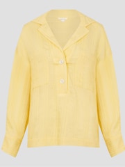 Monsoon Yellow Tilda Textured Shirt - Image 5 of 5