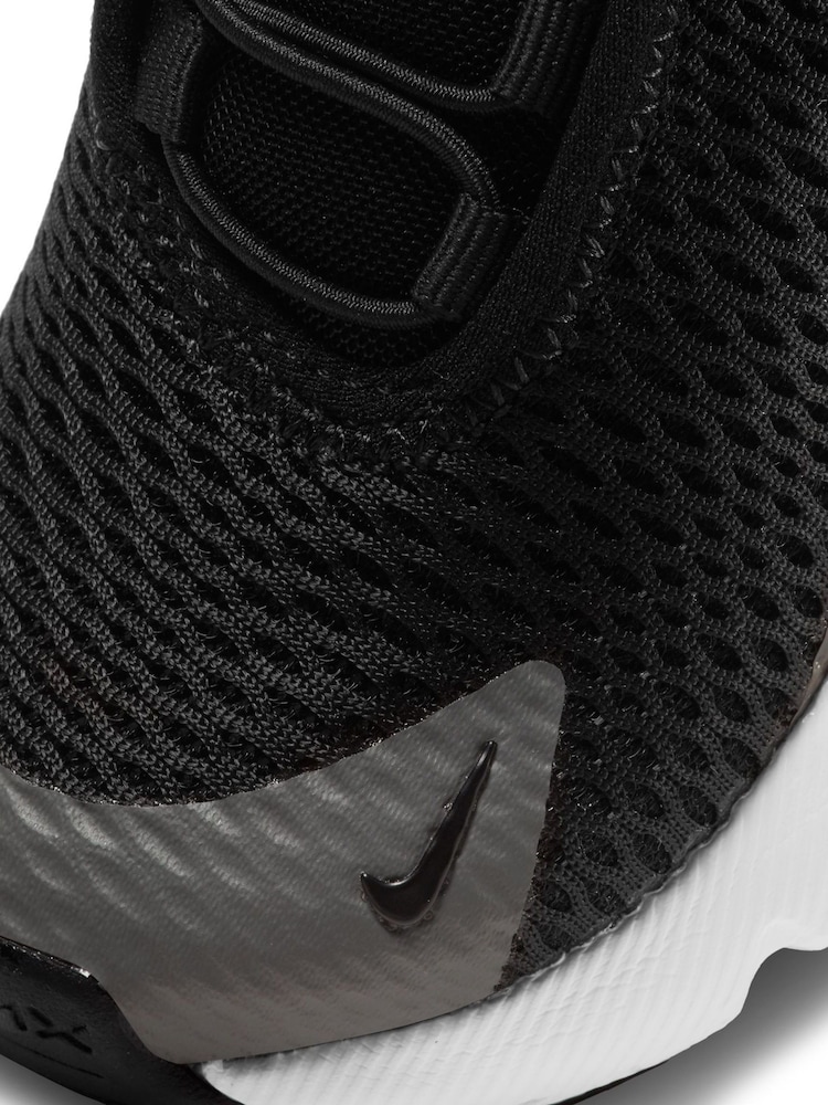 Nike Black/Pink Infant Air Max 270 Trainers - Image 8 of 8
