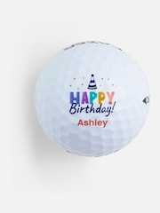 Personalised Happy Birthday Fazer Golf Balls by My American Golf - Image 3 of 5