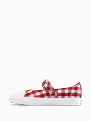 Converse Red Chuck Taylor Toddler Dainty Mary Jane Trainers - Image 2 of 7