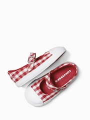 Converse Red Chuck Taylor Toddler Dainty Mary Jane Trainers - Image 5 of 7