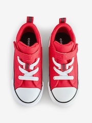 Converse Red Chuck Taylor Malden One Strap Easy On Trainers - Image 5 of 9