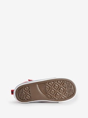 Converse Red Chuck Taylor Malden One Strap Easy On Trainers - Image 7 of 9