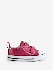 Converse Chuck Taylor All Star Infant Glitter EasyOn Trainers - صورة 1 من 9