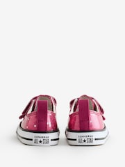 Converse Chuck Taylor All Star Infant Glitter EasyOn Trainers - صورة 4 من 9