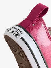 Converse Chuck Taylor All Star Infant Glitter EasyOn Trainers - صورة 9 من 9
