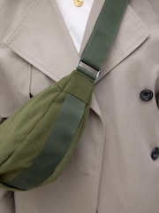 Khaki Green Cord Effect Sling Bag - Image 5 of 9