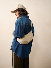 Stone Cord Effect Sling Bag - Image 1 of 7