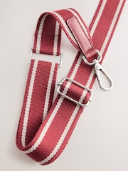 Rojo - Bolso bandolera de piel - Imagen 3 de 5
