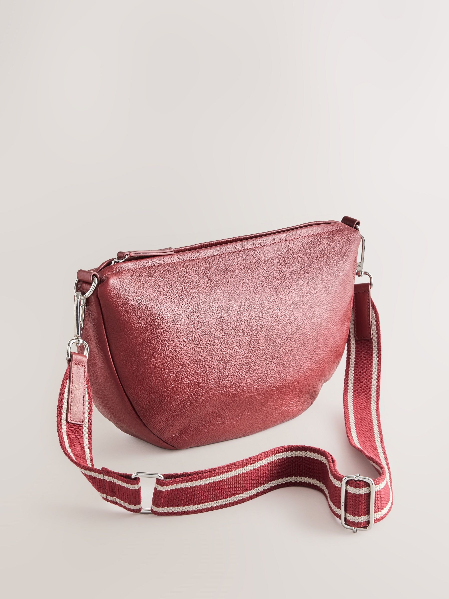 Buy Red Leather Sling Bag from Next USA