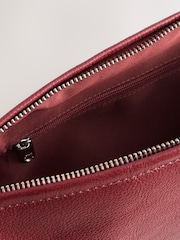 Rojo - Bolso bandolera de piel - Imagen 5 de 5