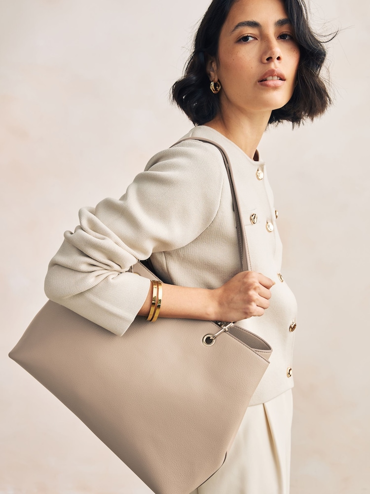 Topo - Structured Shoulder Bag with Detachable Purse - Imagen 2 de 10 Topo - Structured Shoulder Bag with Detachable Purse - Imagen 2 de 10