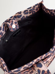 Animal Print Canvas Shoulder Bag - Image 6 of 6