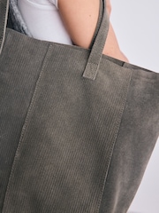 Suede Khaki Green - Bolso shopper - Imagen 4 de 4
