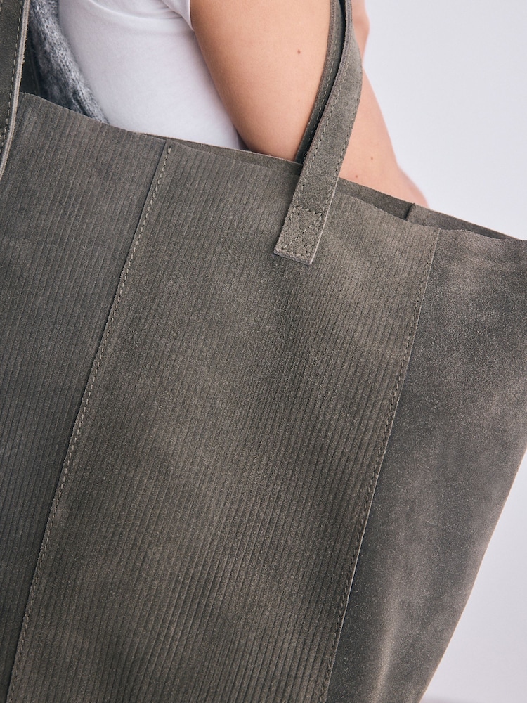 Suede Khaki Green - Bolso shopper - Imagen 4 de 4