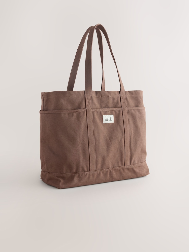 Canvas Shoulder Bag - Bild 1 von 5