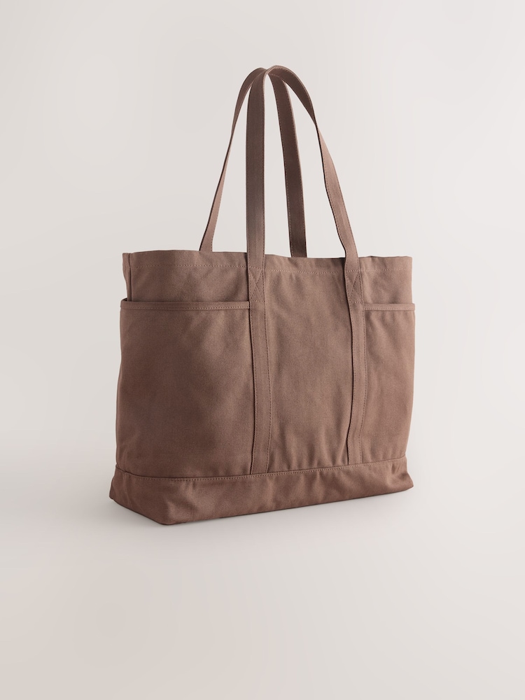 Canvas Shoulder Bag - Bild 2 von 5