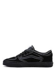 Vans Mens Rowley Classic Black Trainers - Image 2 of 6